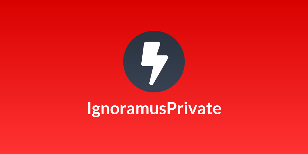 IgnoramusPrivate