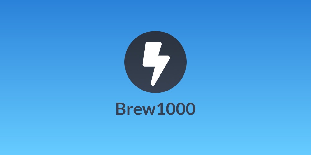 Brew1000