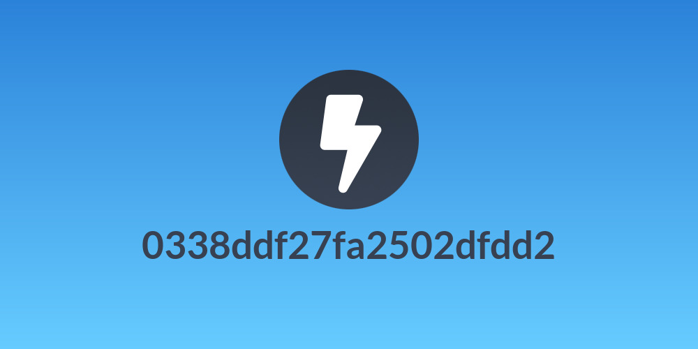 0338ddf27fa2502dfdd2