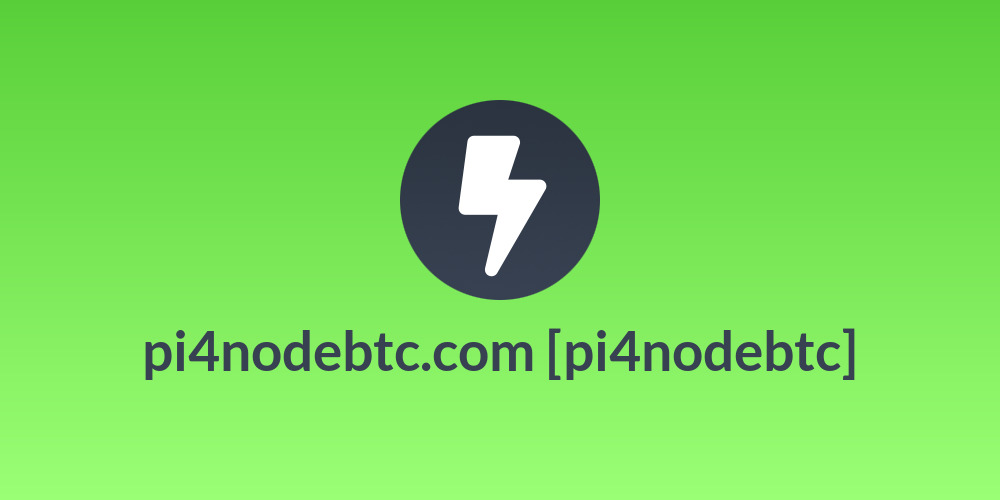 pi4nodebtc.com [pi4nodebtc]