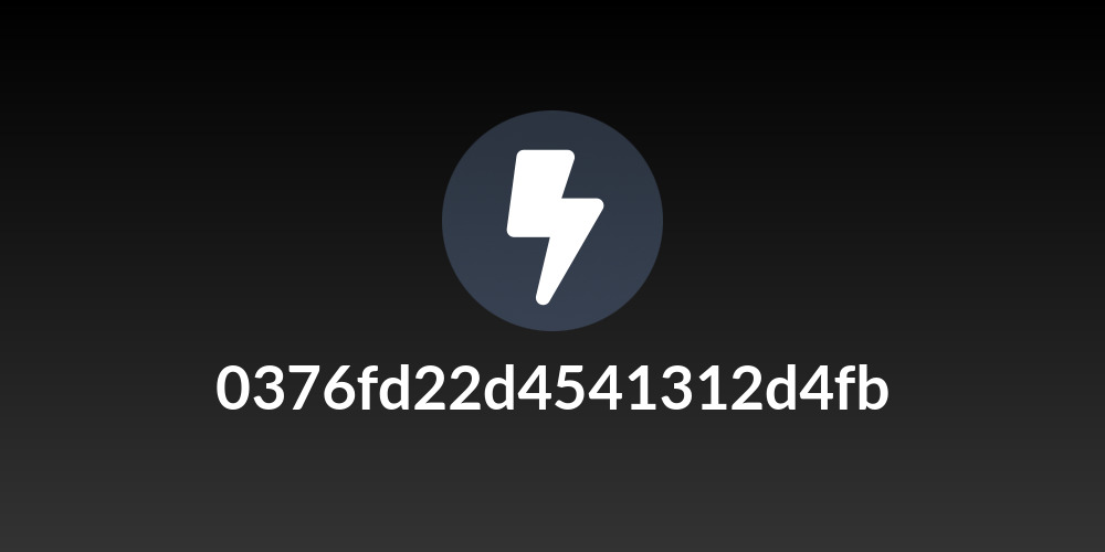 0376fd22d4541312d4fb