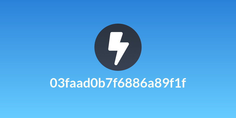 03faad0b7f6886a89f1f