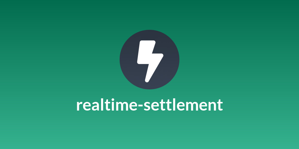 realtime-settlement