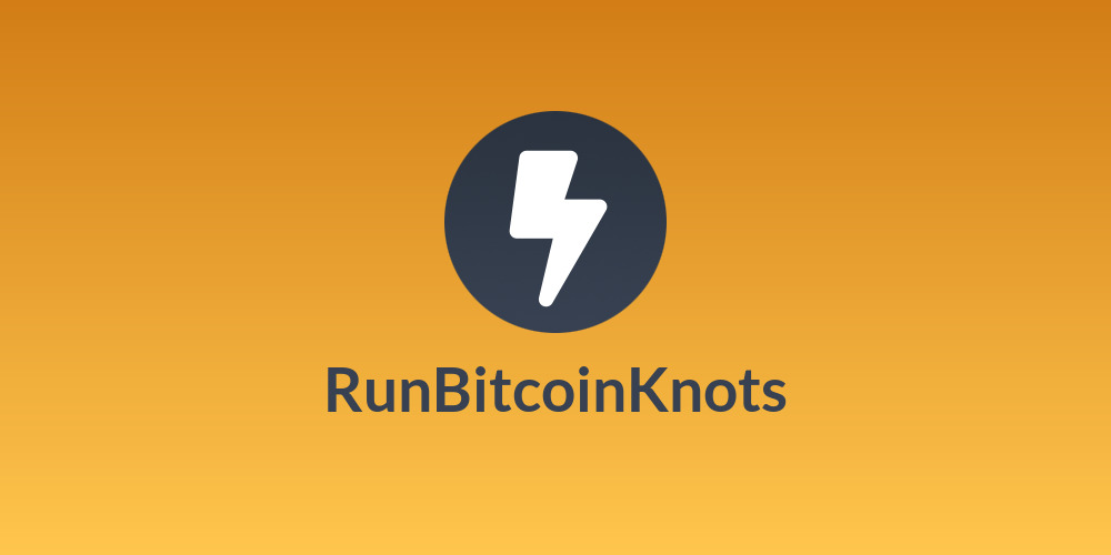 RunBitcoinKnots