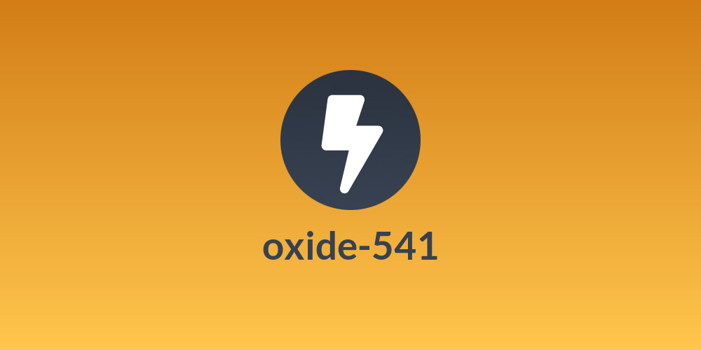 oxide-541