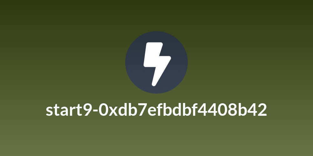 start9-0xdb7efbdbf4408b42
