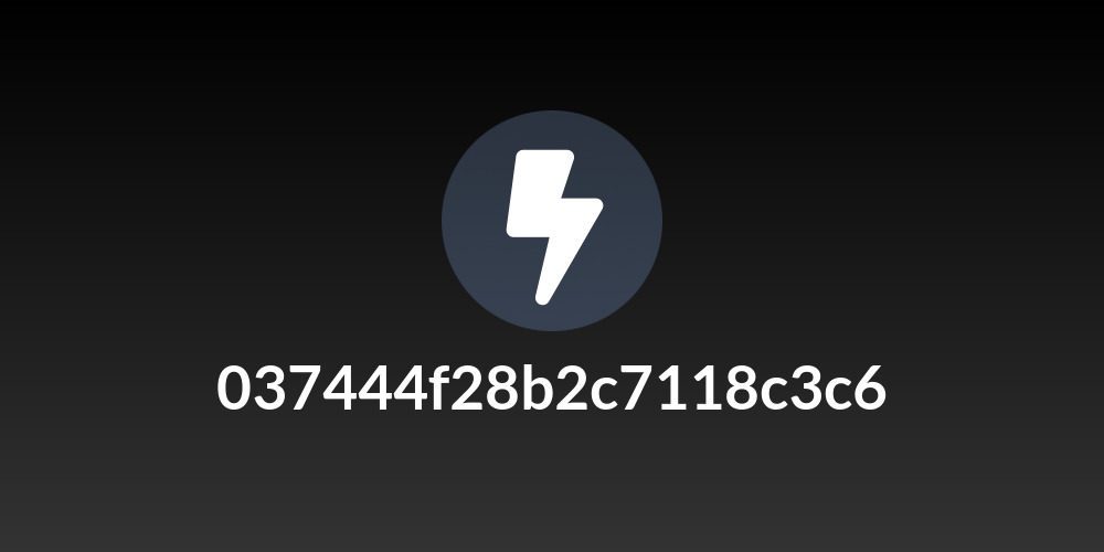 037444f28b2c7118c3c6