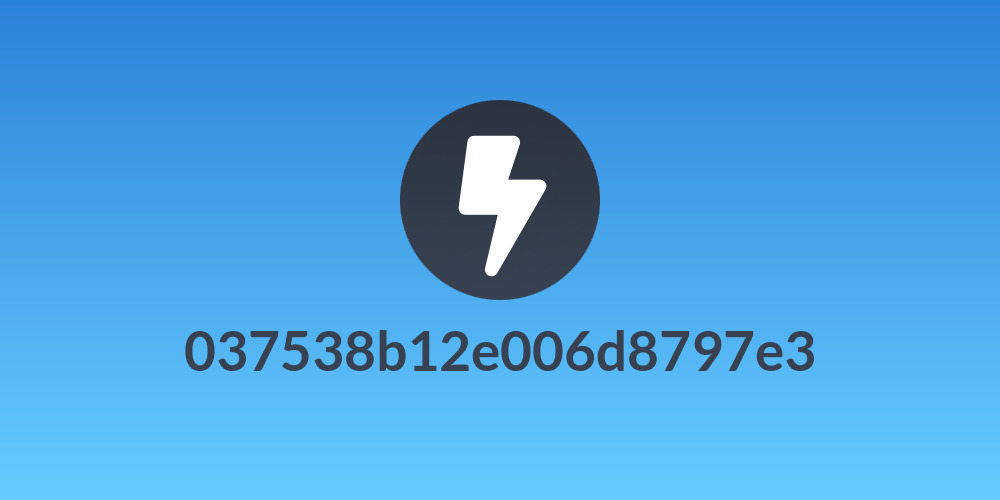 037538b12e006d8797e3