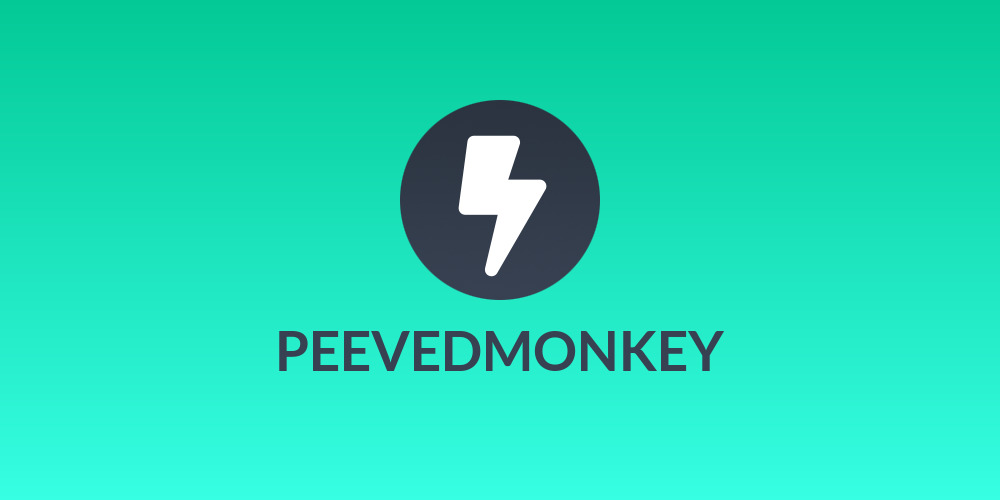 PEEVEDMONKEY