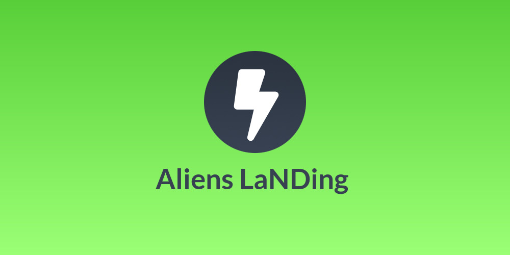 Aliens LaNDing 👽