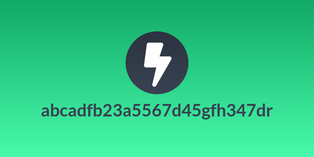 abcadfb23a5567d45gfh347dr