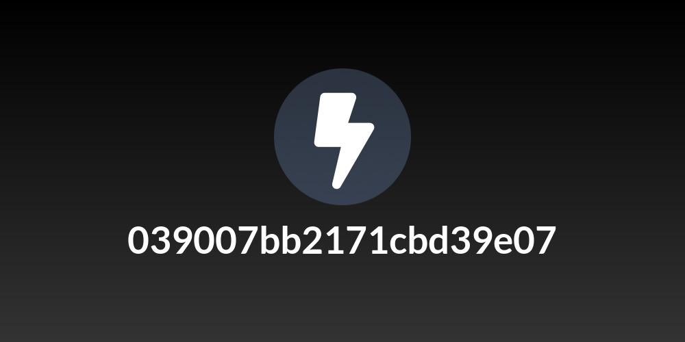039007bb2171cbd39e07