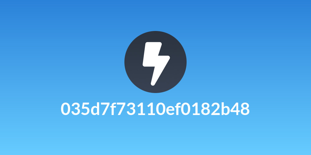 035d7f73110ef0182b48