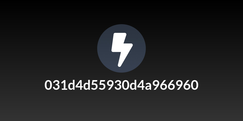 031d4d55930d4a966960