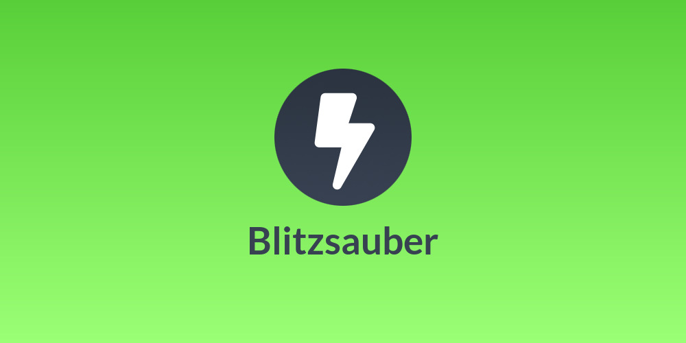 Blitzsauber