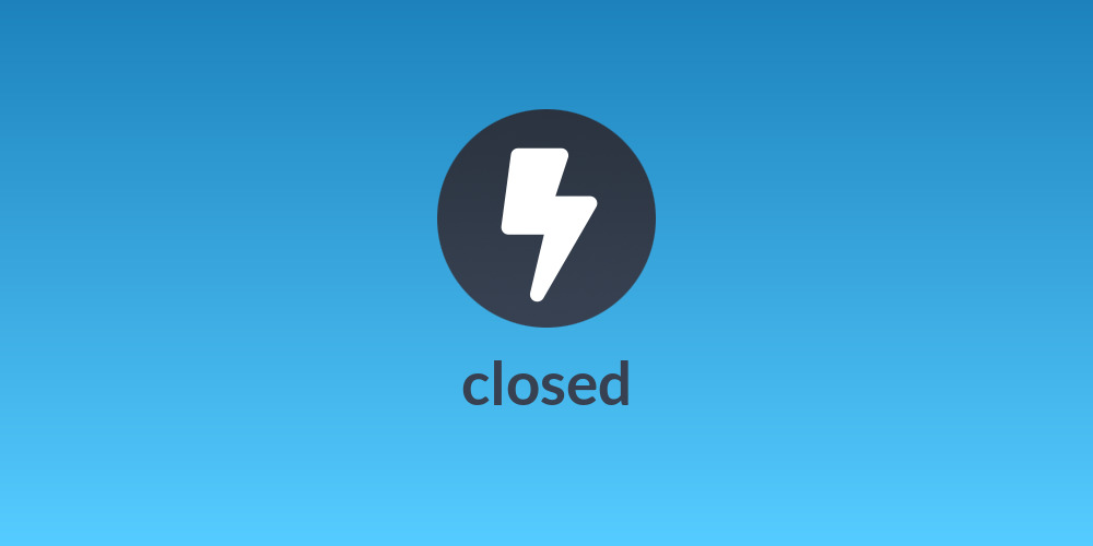 closed