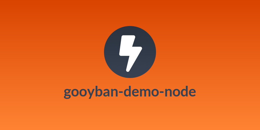 gooyban-demo-node