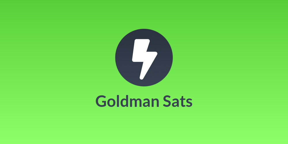 Goldman Sats