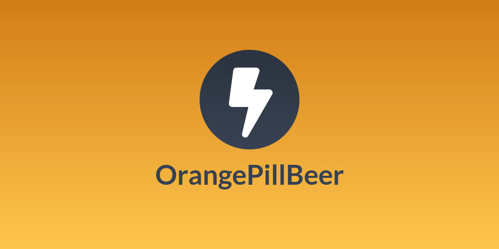 OrangePillBeer⚡️