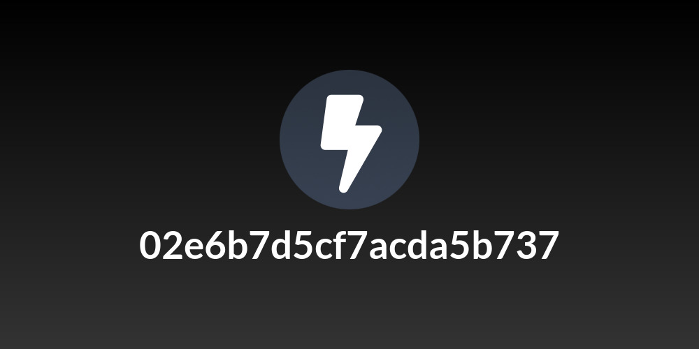 02e6b7d5cf7acda5b737