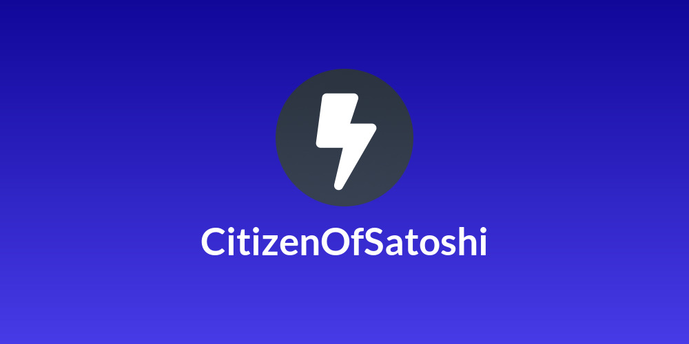 CitizenOfSatoshi