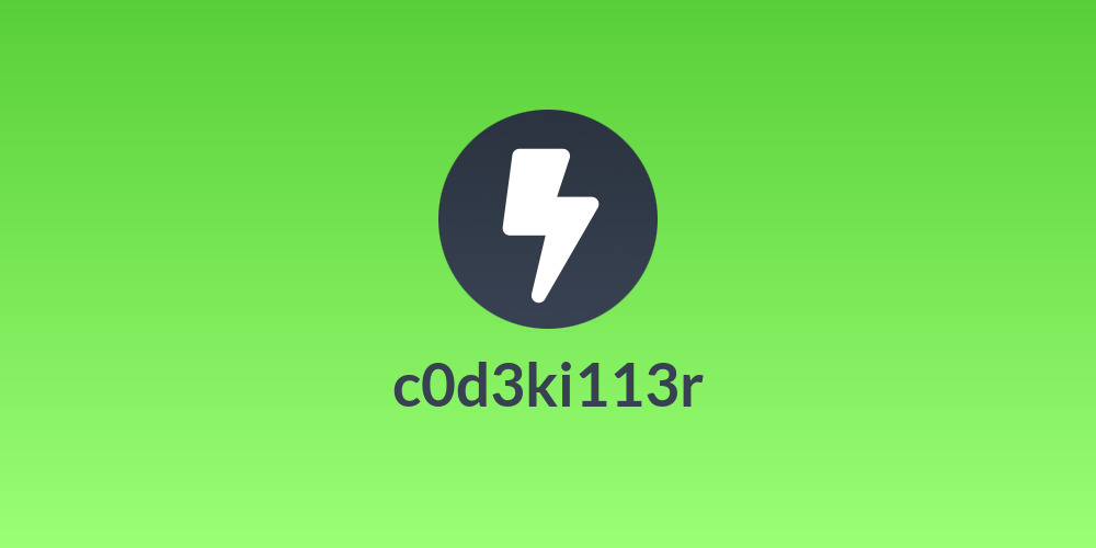 c0d3ki113r