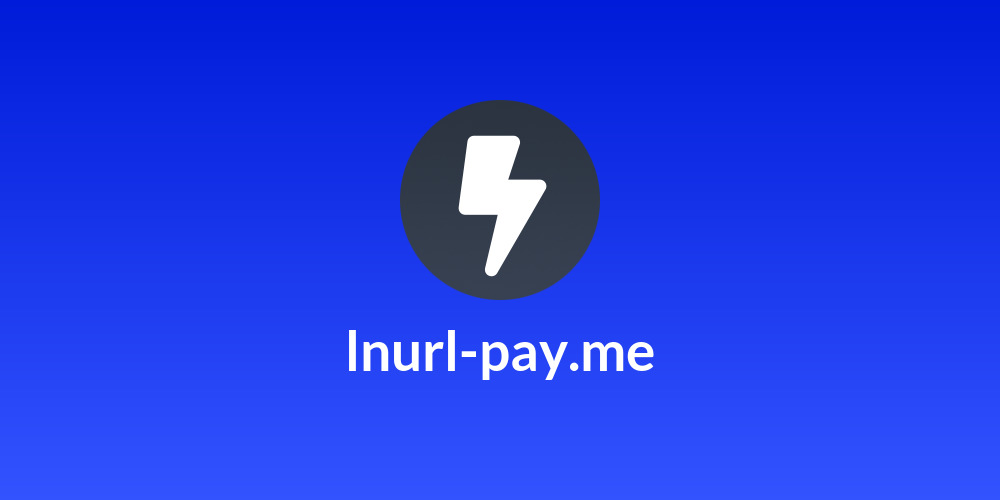 lnurl-pay.me