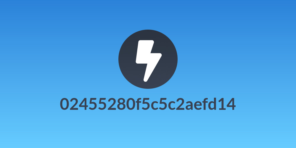 02455280f5c5c2aefd14