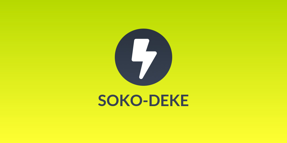 SOKO-DEKE