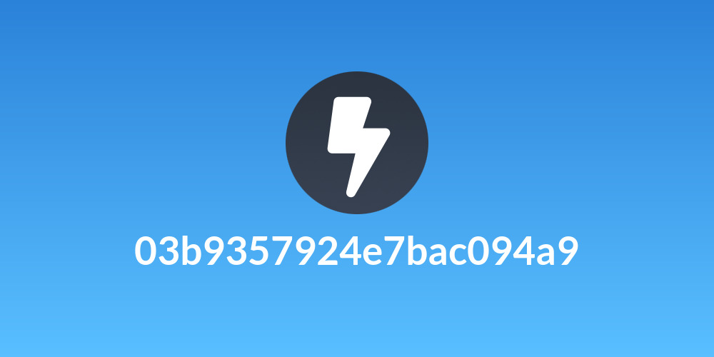 03b9357924e7bac094a9