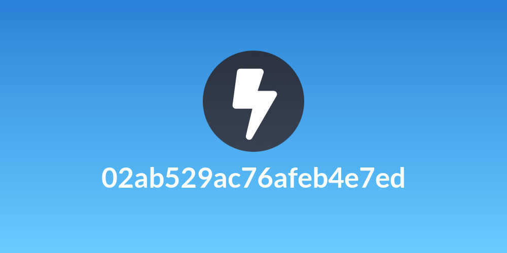 02ab529ac76afeb4e7ed