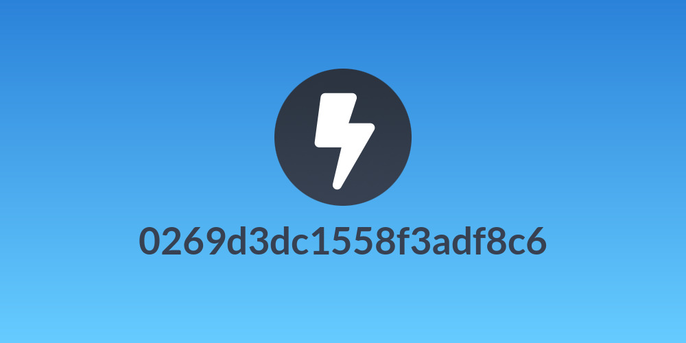 0269d3dc1558f3adf8c6