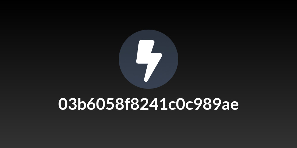 03b6058f8241c0c989ae