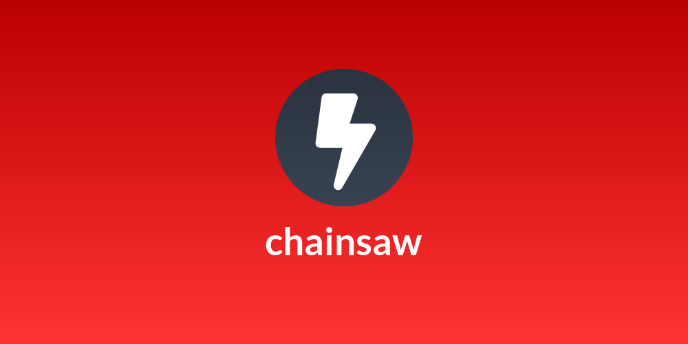 chainsaw