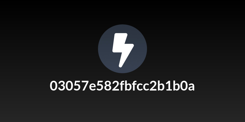 03057e582fbfcc2b1b0a