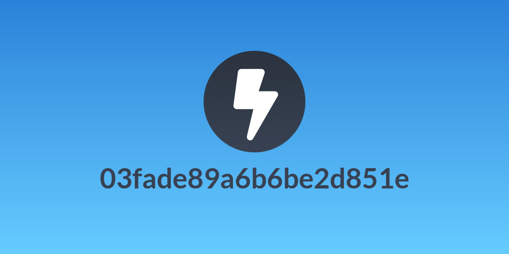 03fade89a6b6be2d851e