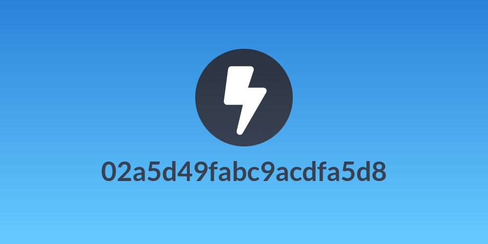 02a5d49fabc9acdfa5d8
