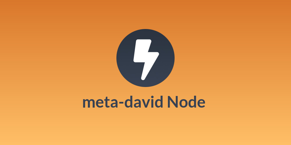 meta-david Node ⚡