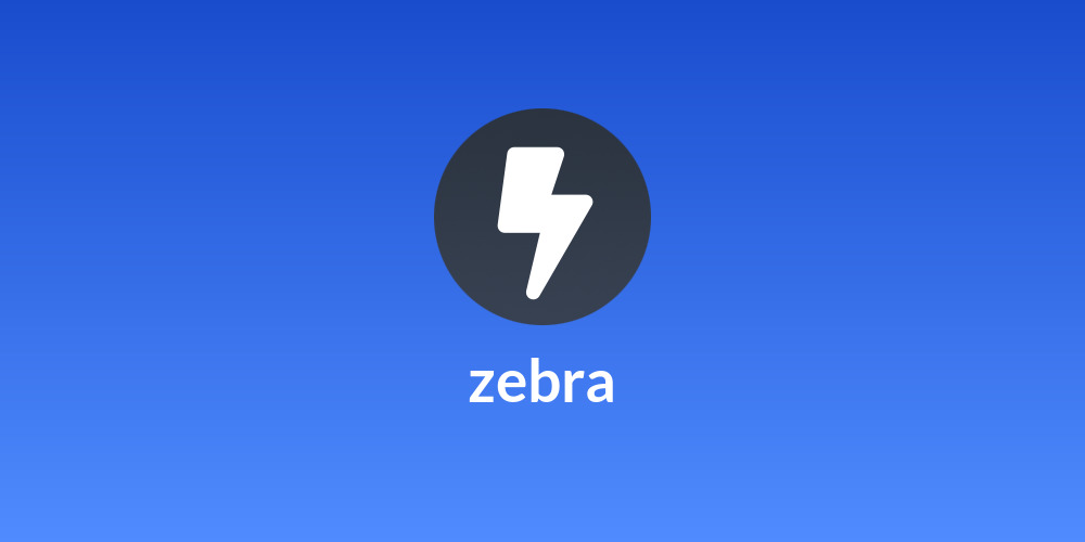 zebra