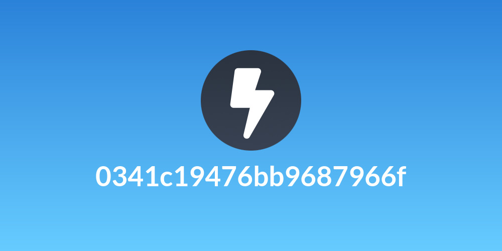 0341c19476bb9687966f