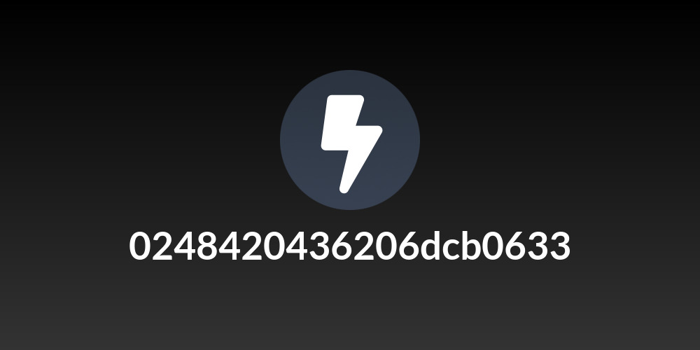 0248420436206dcb0633