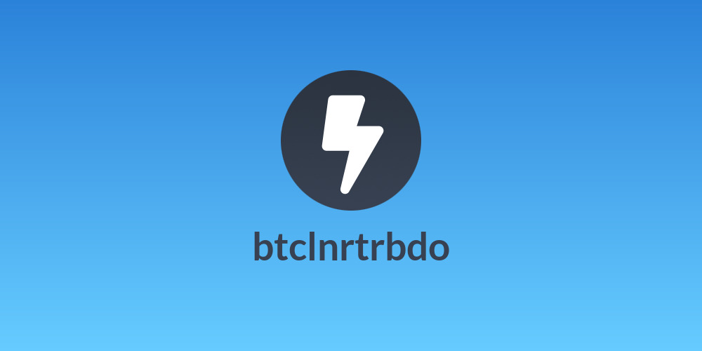 btclnrtrbdo