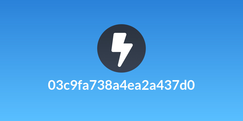 03c9fa738a4ea2a437d0
