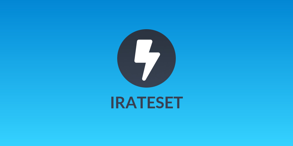 IRATESET