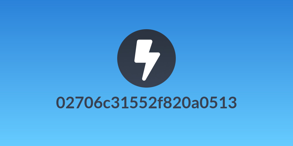 02706c31552f820a0513