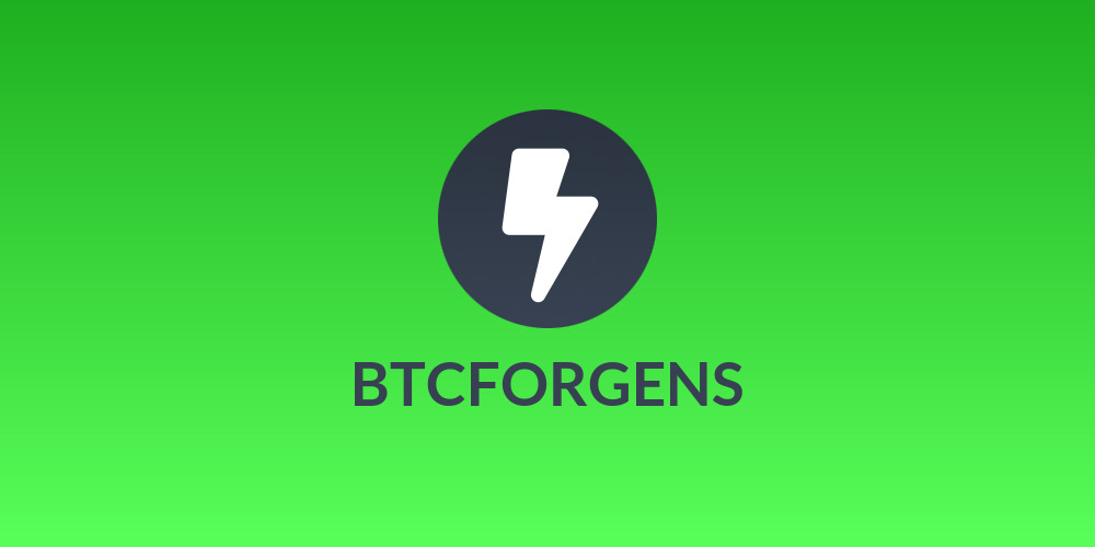BTCFORGENS