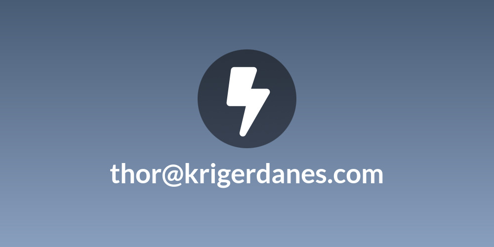 thor@krigerdanes.com