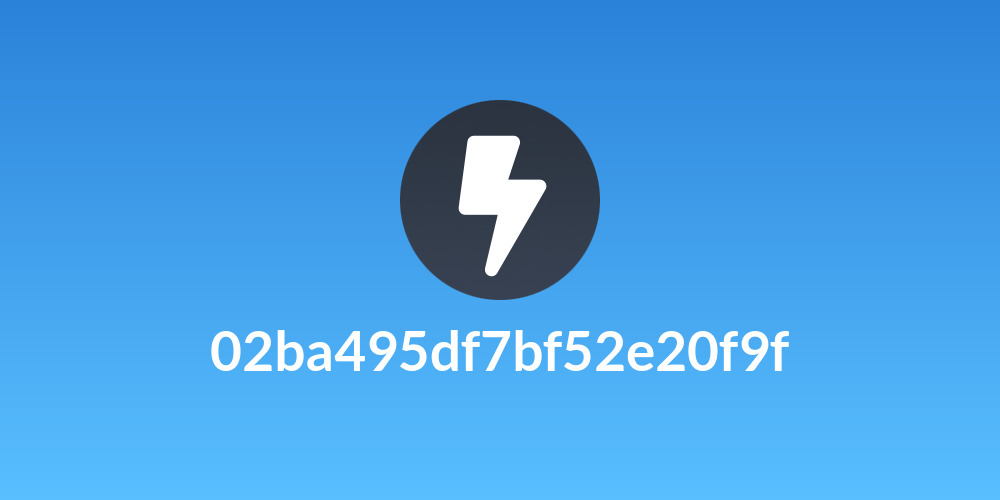 02ba495df7bf52e20f9f