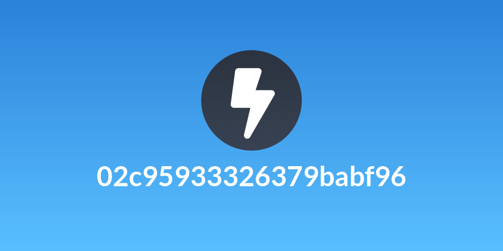 02c95933326379babf96