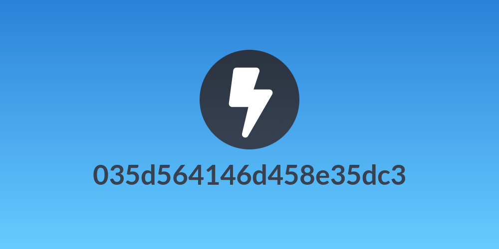 035d564146d458e35dc3